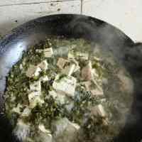 好吃的芥菜秧炖豆腐的做法图解五