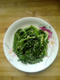 家常菜蒜蓉油麦菜