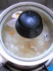 南瓜肉丸燕麦粥做法图解9)