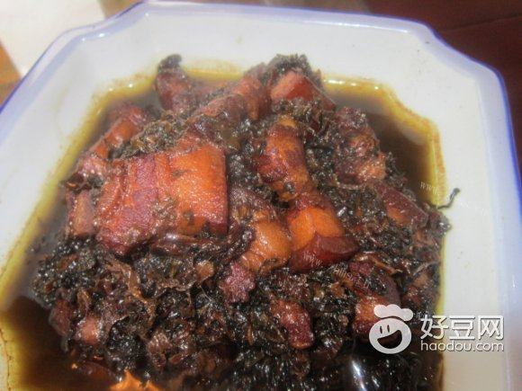 腌菜压肉