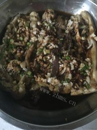 好吃的蒸蒜茄子无油不开火做法图解9)