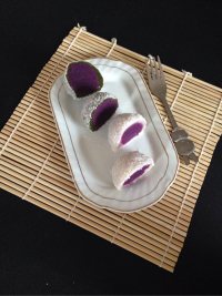 自制紫薯糯米糍