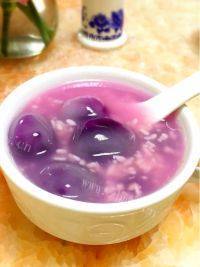 好吃的紫薯汤圆做法图解8)