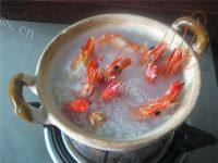虾脯肉末粥做法图解5)