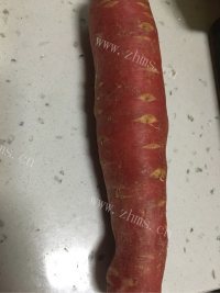 简单的胡萝卜卷心瘦肉粥做法图解1)