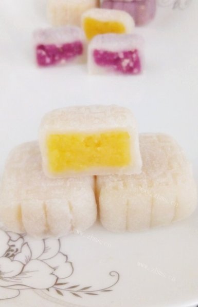 诱人的冰皮月饼