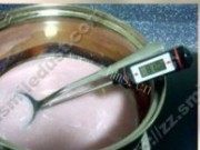 美味的杨梅奶豆腐做法图解3)
