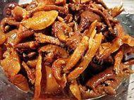 家常菜肉末炒蘑菇做法图解2)