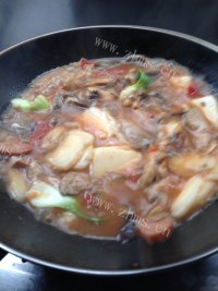 好吃的多蔬炒年糕做法图解17)