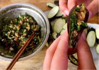 香酥茄盒做法图解7)