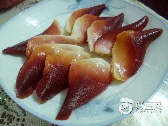 北极贝刺身