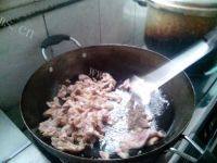 家常菜青笋肉片做法图解3)