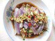 凉拌手撕茄条做法图解6)