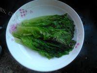 家常菜蚝油生菜做法图解4)