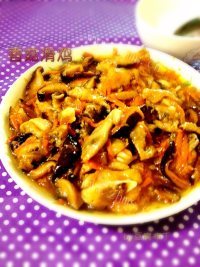 家常菜香菇滑鸡