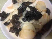 家常菜山药木耳