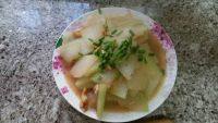 家常菜虾米炒冬瓜