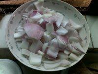 「美味可口」洋葱炒猪肝做法图解2)