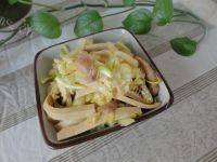 家常菜白菜炒豆干
