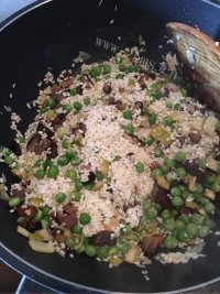 可口的麦豆饭做法图解3)