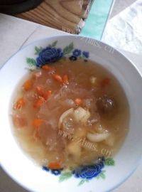 美味的银耳羹做法图解3)