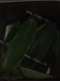 彩豆肉粽做法图解2)
