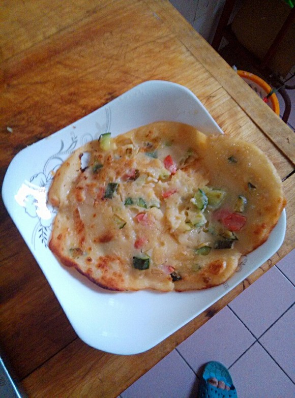 香气浓郁的泡菜煎饼