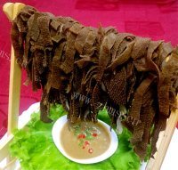 开胃的百叶蘸酱做法图解9)