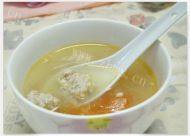 西红柿肉丸汤自制