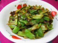 家常菜炒四季豆