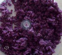 DIY紫薯玫瑰花卷做法图解1)