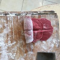 自制玫瑰馒头做法图解8)
