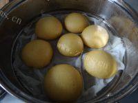 自制玉米面豆沙包