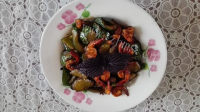 美味的黄瓜炒虾仁