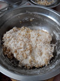 自制燕麦面包做法图解4)