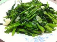 唇齿留香的清炒空心菜