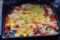 好吃的电饼档炒饭做法图解4)
