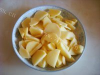 唇齿留香的过油肉土豆片做法图解5)
