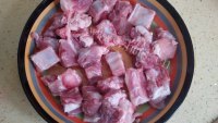 好吃的芋头蒸排骨做法图解1)