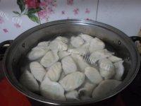 饱满的白菜猪肉水饺