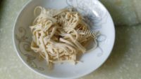 家常菜韭菜炒香干做法图解4)