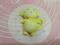 可爱南瓜小猴子馒头做法图解6)