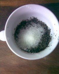 垂涎欲滴的芝麻饼做法图解2)