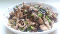 家常菜香菇炒肉丝
