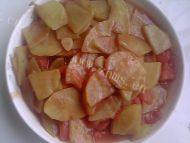 口感丰厚的土豆片炒西红柿