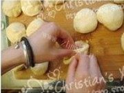 饱腹感火腿芝士面包做法图解8)