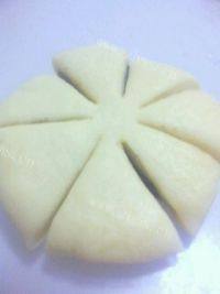 豆沙菊花酥做法图解11)