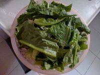 豆豉鲮鱼油麦菜做法图解2)