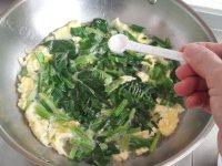 在家做的菠菜鸡蛋汤的做法图解八