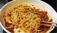 美味的意大利肉酱面